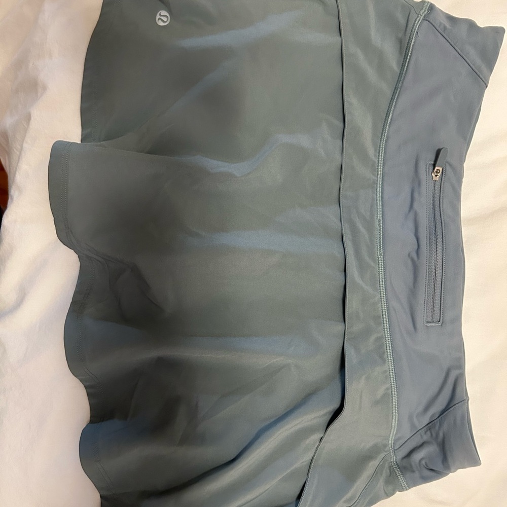Gray blue lululemon skirt